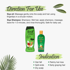 Siya Hair Care Combo – Nourish, Cleanse & Strengthen Naturally