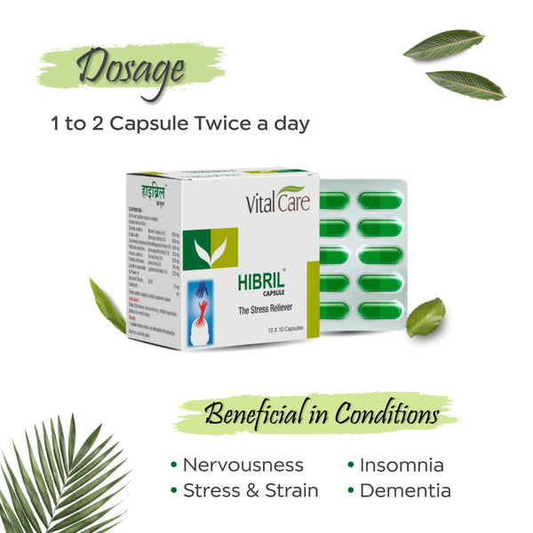 Hibril Capsule - The Stress Reliever
