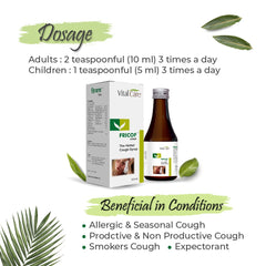 Fricof Syrup - Natural Cough Fighter