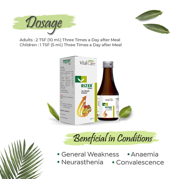 Rizer Syrup - The Family Health Supplement