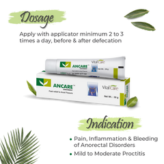 Ancare Ointment – Targeted Relief for Piles Discomfort