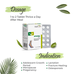 Ayucal Tablet – Natural Calcium Support for Strong Bones