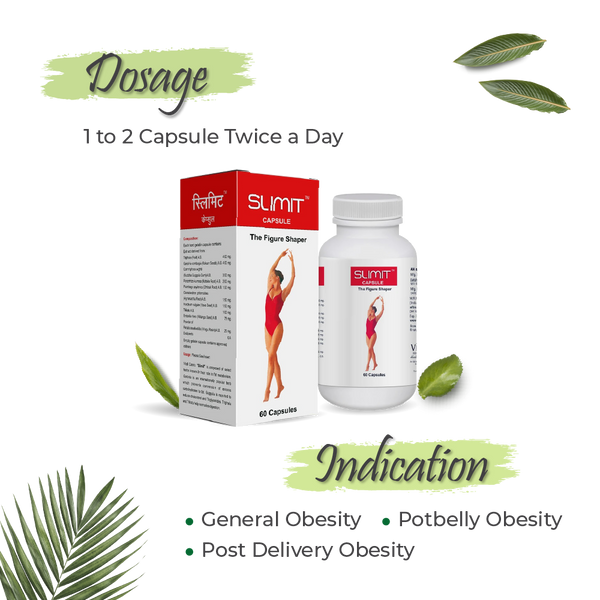 Slimit Capsules- Ayurvedic Weight Loss Medicine