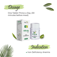 Vita HB Tablet – Natural Support for Healthy Hemoglobin