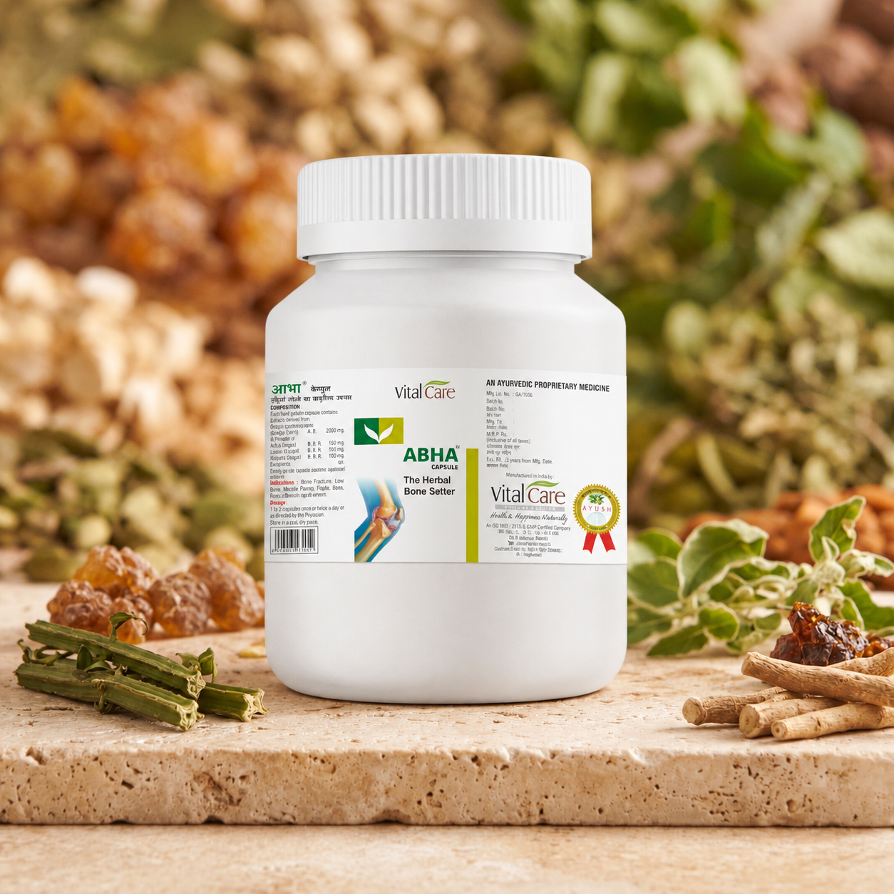 Abha Capsules – Natural Support for Bone Strength & Healing