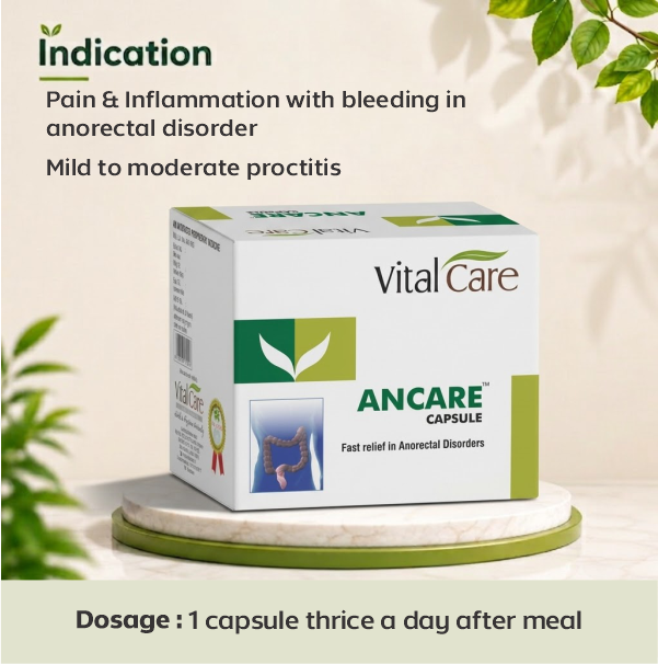 Ancare Capsules – Ayurvedic Support for Piles Relief