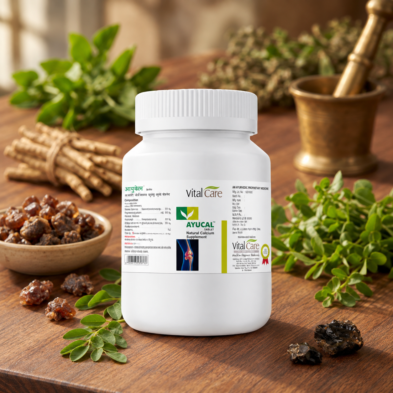 Ayucal Tablet – Natural Calcium Support for Strong Bones