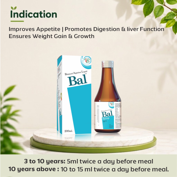 Bal Syrup – Natural Support for Healthy Appetite & Growth