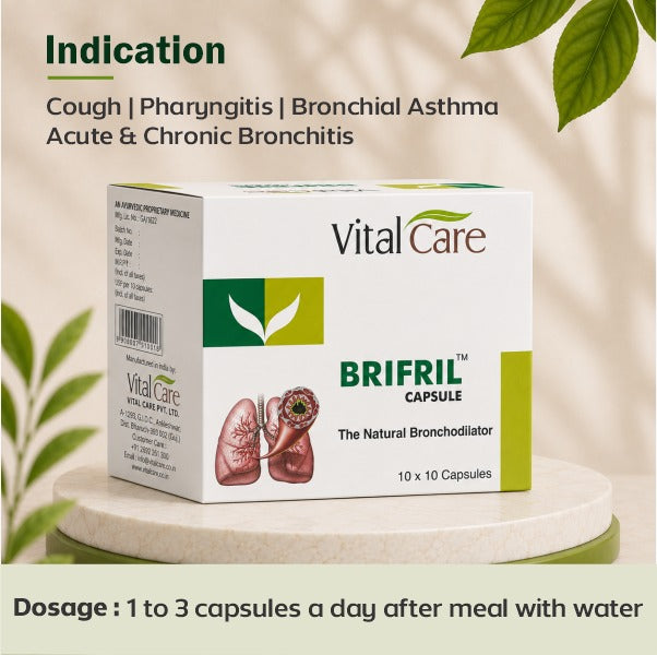 Brifril Capsules – Natural Support for Clear & Comfortable Breathing