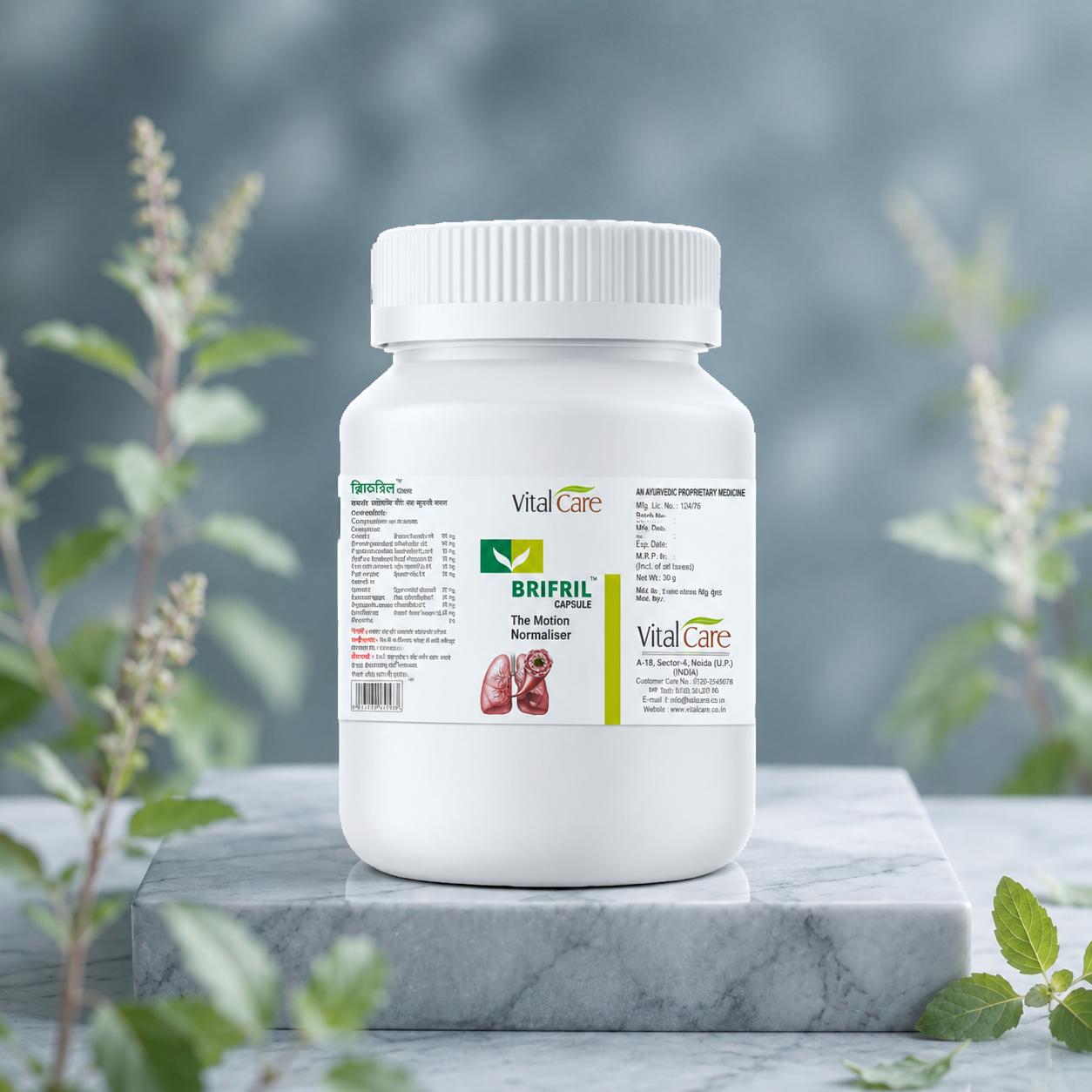 Brifril Capsules – Natural Support for Clear & Comfortable Breathing