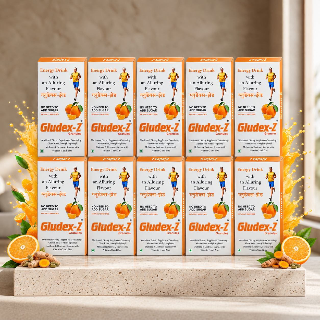 Gludex-Z Granules – Energy & Liver Support Drink