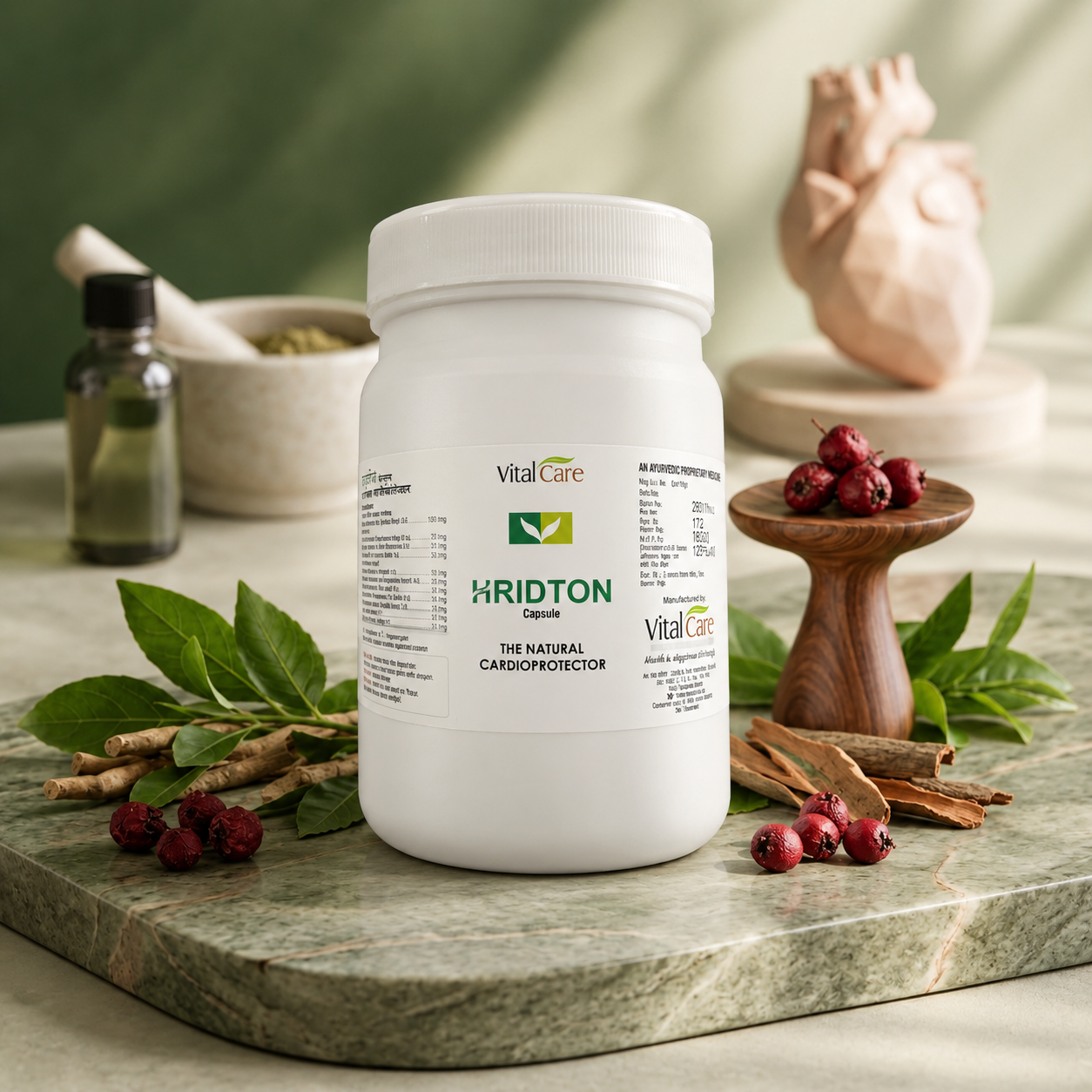 Hridton Capsule – Natural Support for Heart & Lipid Balance