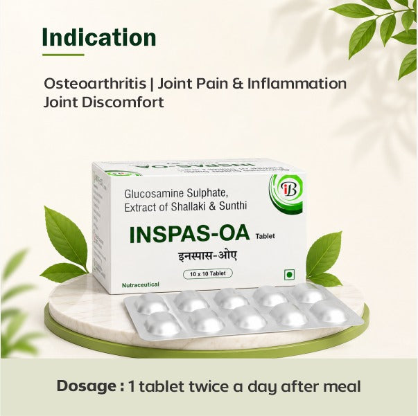 Inspas-OA Tablet (10x10) – Smarter Support for Osteoarthritis