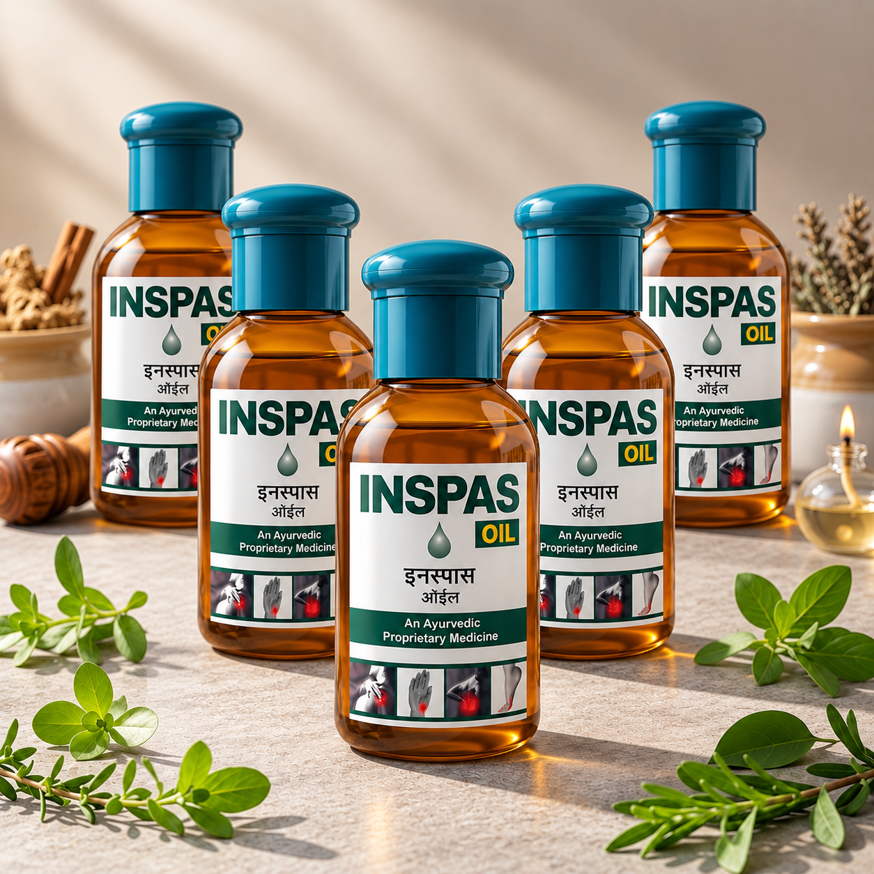 Inspas Oil (50 ml) – Fast Relief for Pain & Inflammation
