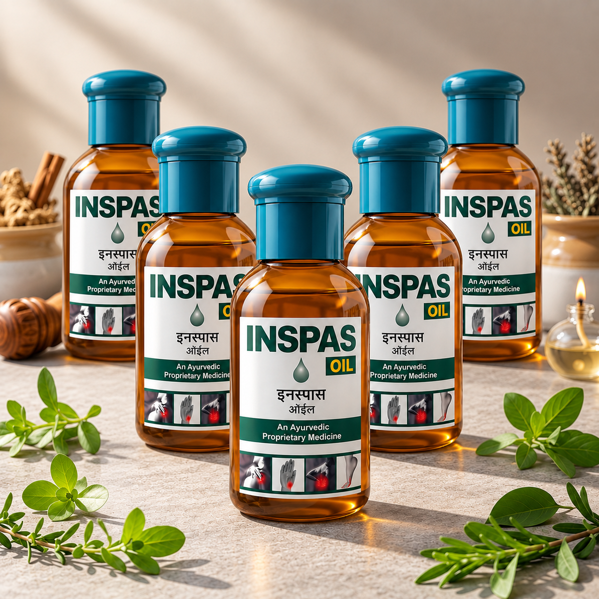 Inspas Oil (50 ml) – Fast Relief for Pain & Inflammation