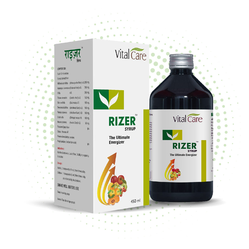Rizer Syrup – Daily Strength & Recovery Support