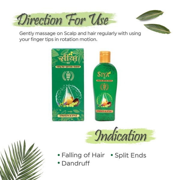Siya Oil - The Herbal Hair Oil Powered With Bhringraj