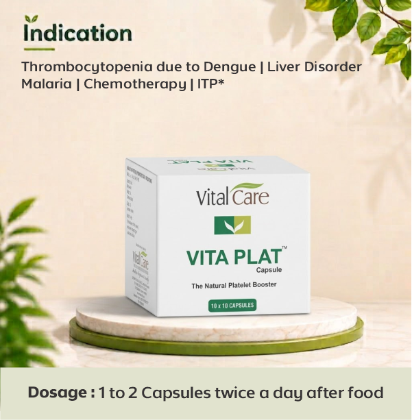 Vita Plat Capsule – Natural Support for Platelet Health