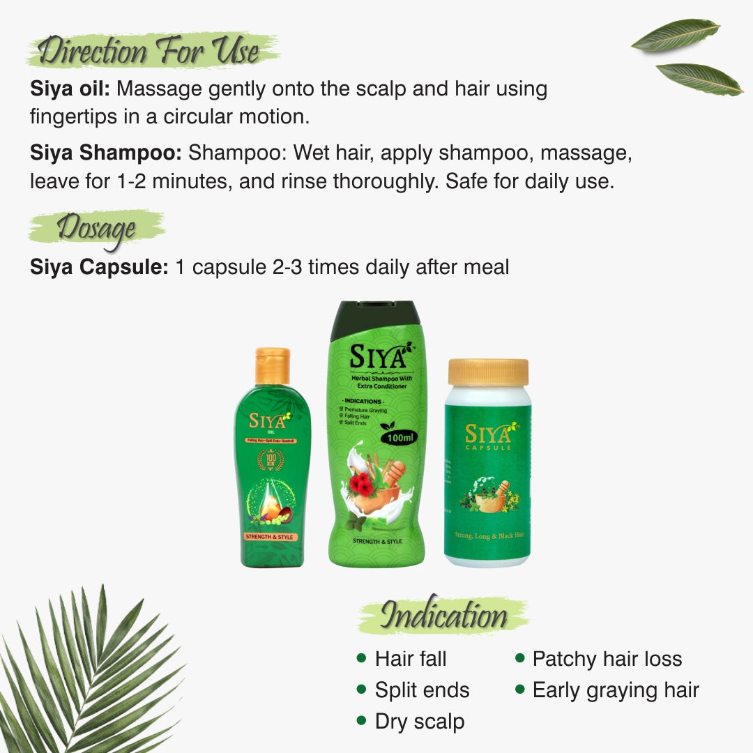 Siya Kit - Ayurvedic Hair Fall Solution