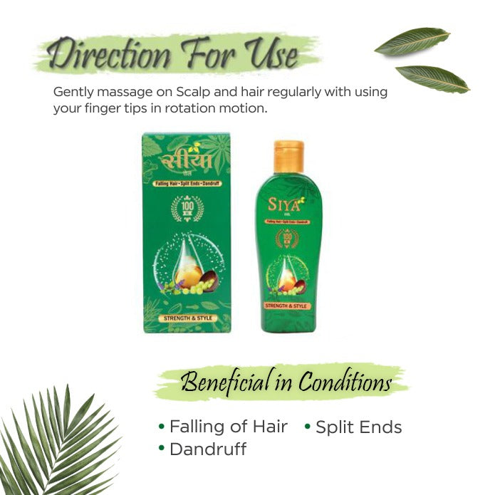 Siya Oil - The Herbal Hair Oil Powered With Bhringraj