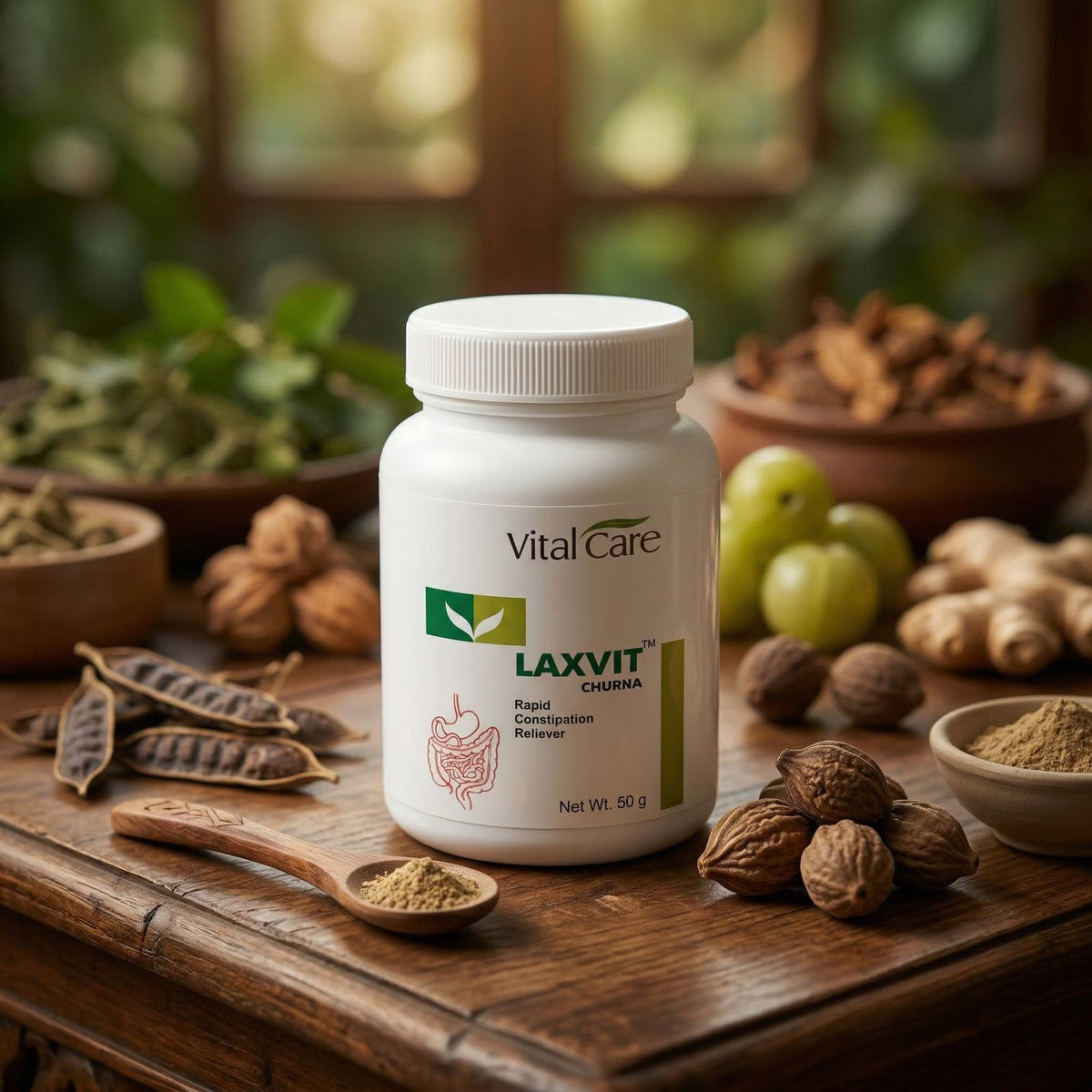 Laxvit Churna – Gentle, Effective Relief from Constipation