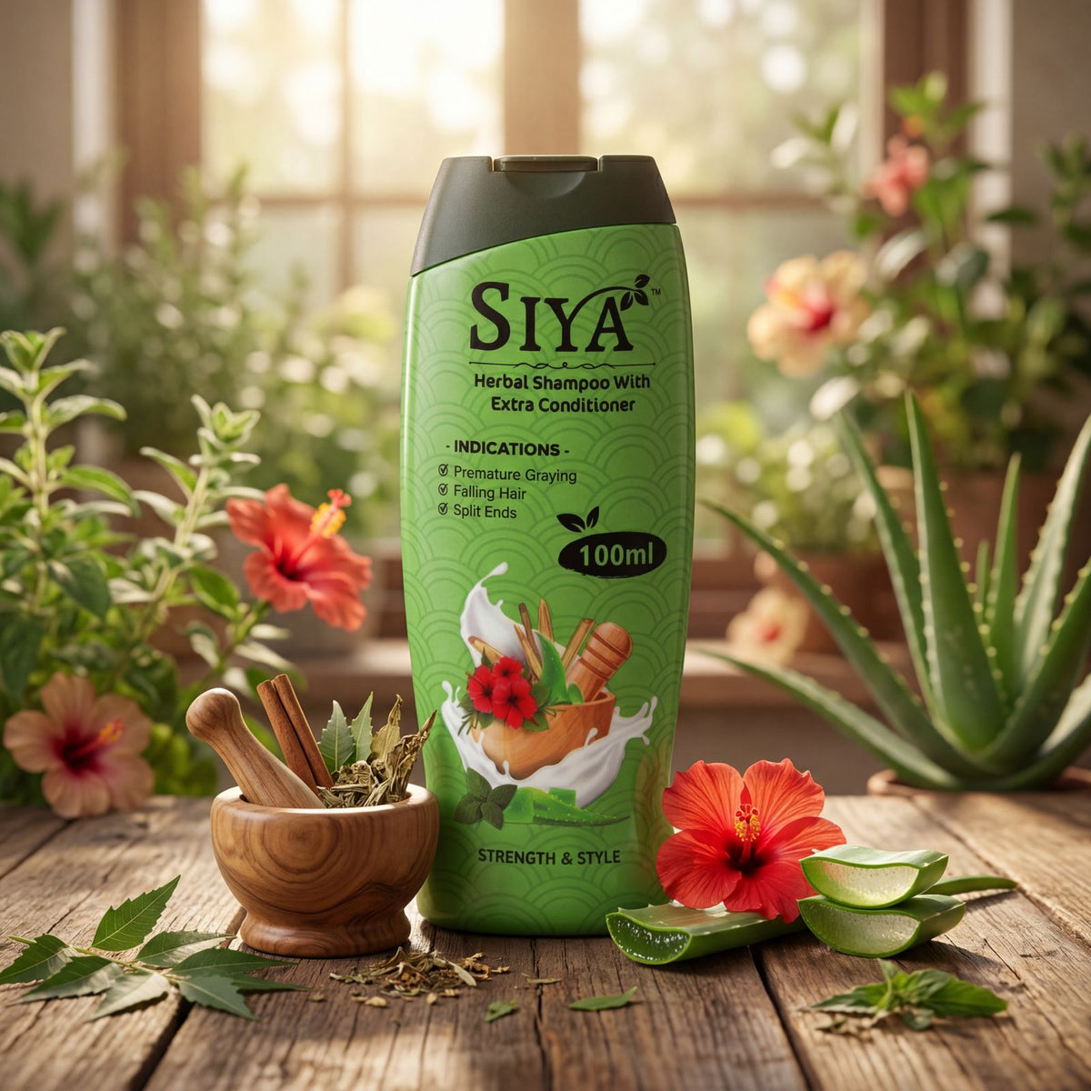 Siya Shampoo- Ayurvedic Herbal Shampoo for Healthy Hair