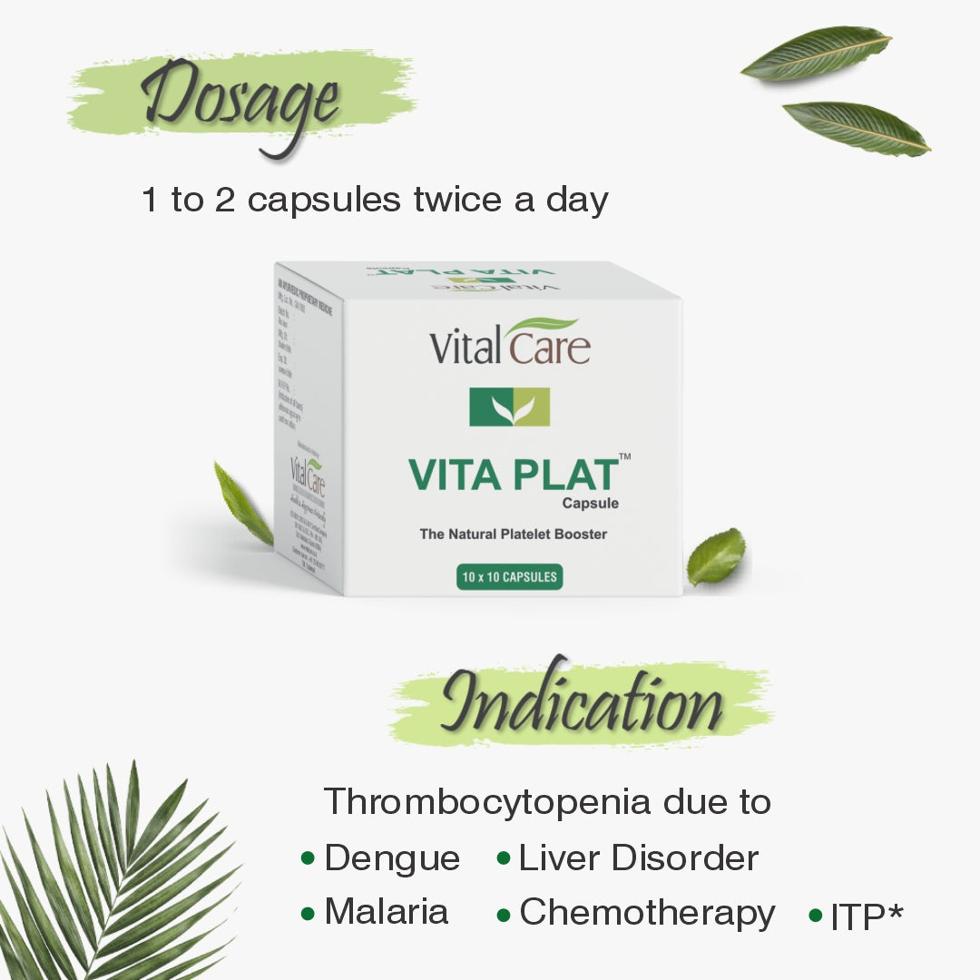Vita Plat Capsule – Natural Support for Platelet Health