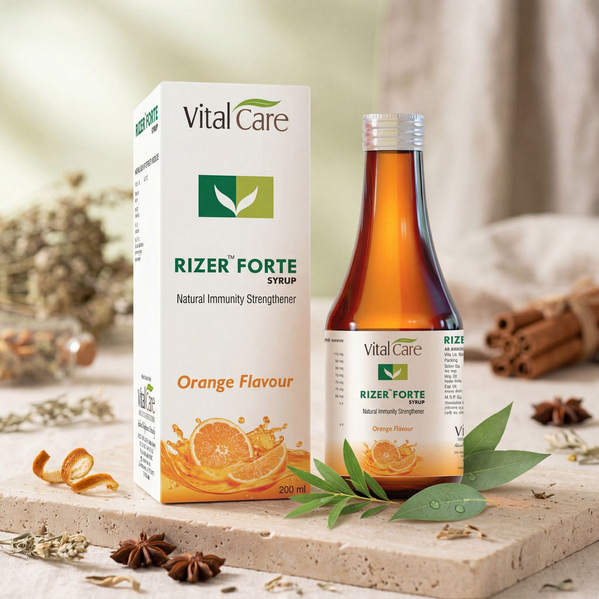 Rizer Forte Syrup (200 ml) – Daily Immunity & Health Support