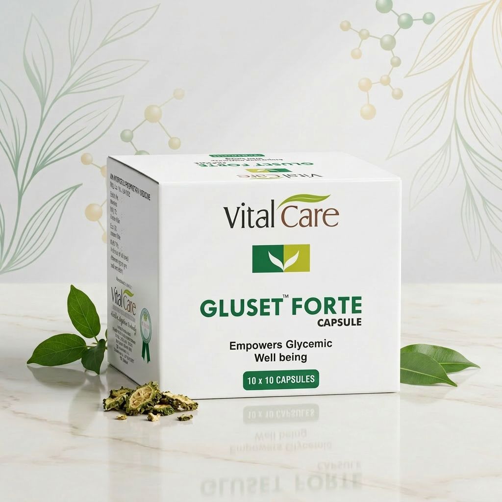 Gluset Forte Capsule – Natural Support for Blood Sugar Balance