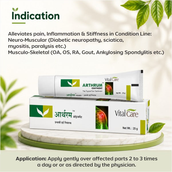 Arthrum Ointment – Fast Relief for Pain & Inflammation