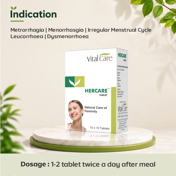 Hercare Tablet – Balanced Support for Women’s Health