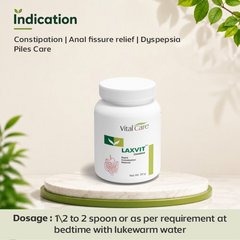 Laxvit Churna – Gentle, Effective Relief from Constipation