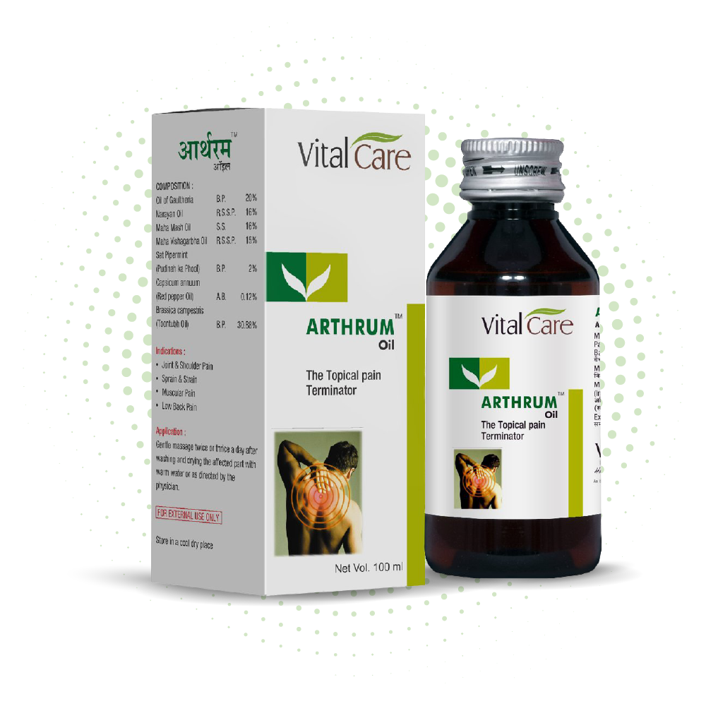 Arthrum Oil - An Ayurvedic Pain Relieving Oil