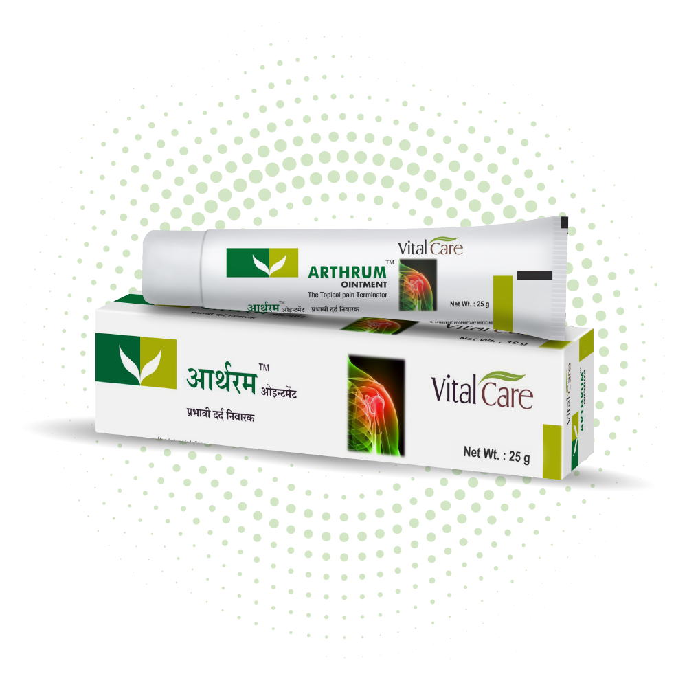 Arthrum Ointment - An Ayurvedic Ointment For All Type Of Pain