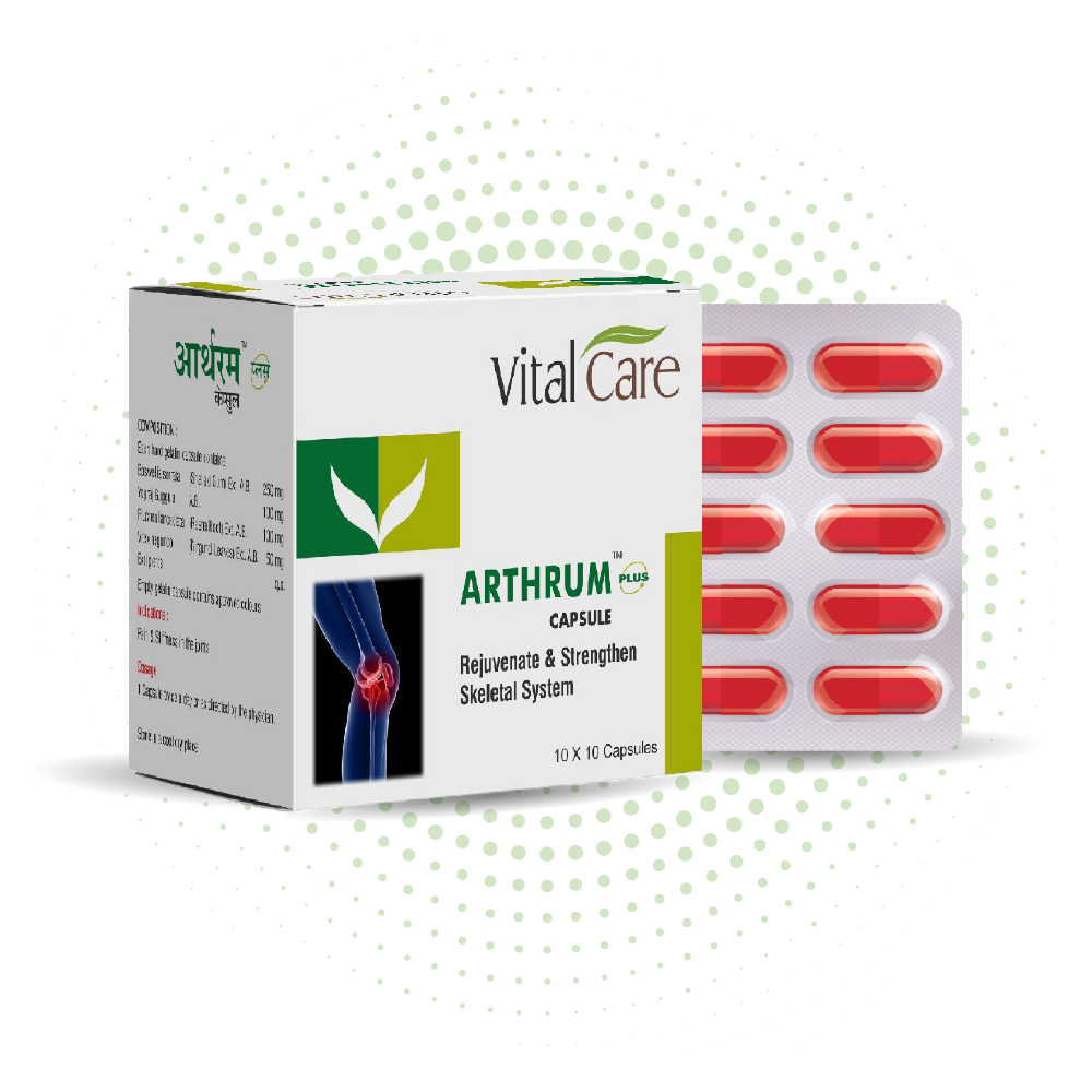 Arthrum Plus Capsule -  Ayurvedic Mobility Restorer