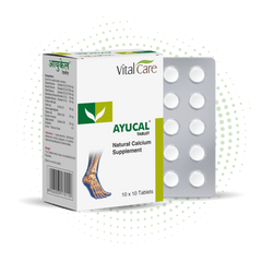 Ayucal Tablets - An Ayurvedic Calcium Supplement