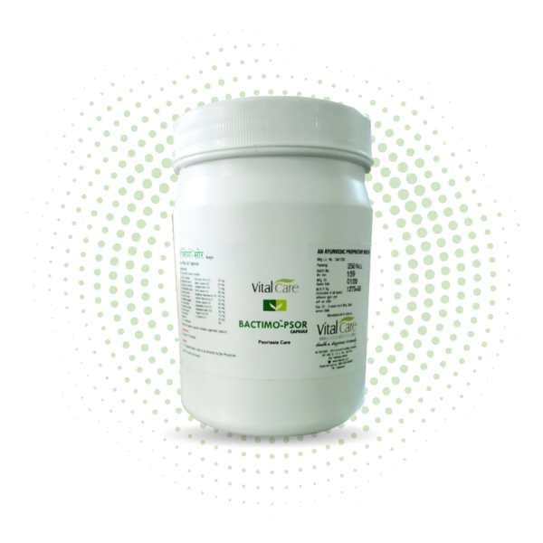 Bactimo Psor Capsule – Internal Support for Psoriasis Care