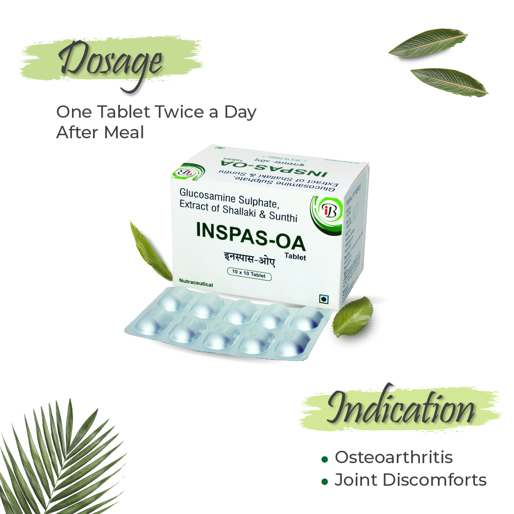 Inspas-OA Tablet (10x10) – Smarter Support for Osteoarthritis