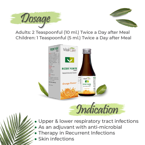 Rizer Forte Syrup (200ml) - Natural Immunity Strengthener