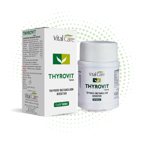 THYROVIT ( 60 Tablet ) - Thyroid Metabolism Booster