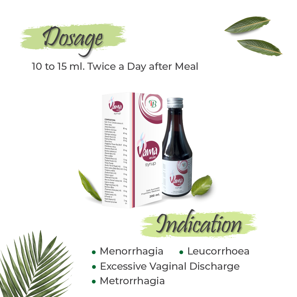 Vama Syrup - Victory Against Menstrual Abnormality