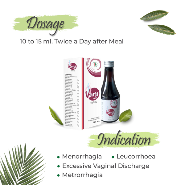 Vama Syrup - Victory Against Menstrual Abnormality