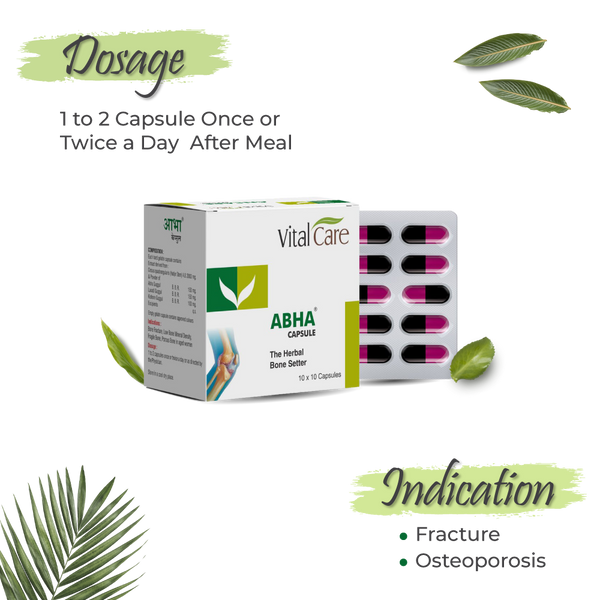 Abha Capsule - An Ayurvedic medicine for Osteoporosis